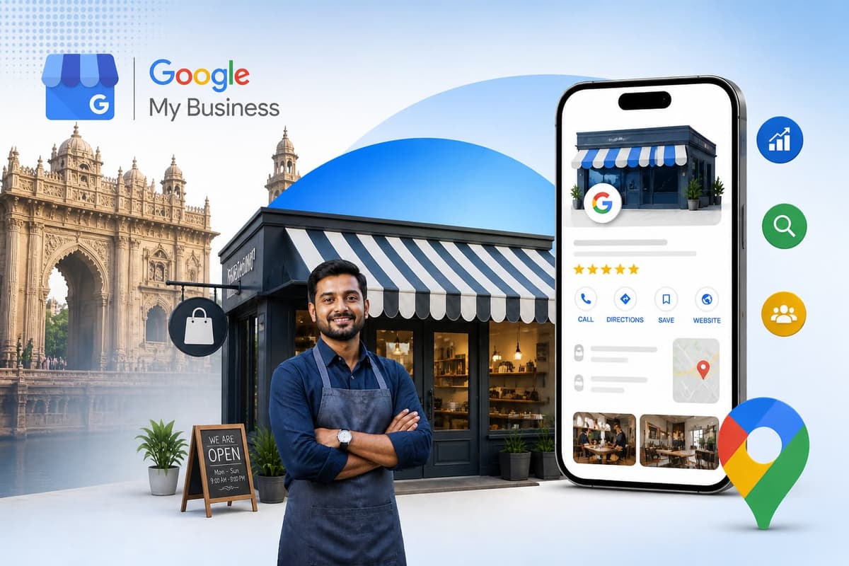 Google My Business for small businesses in Gujarat — local search visibility